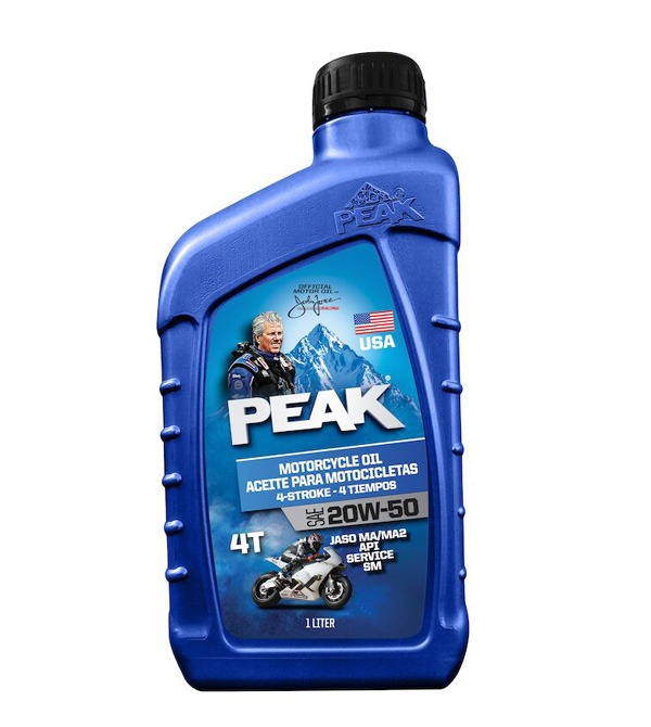PEAK 4T MOTORCYCLE OIL SAE 20W-50